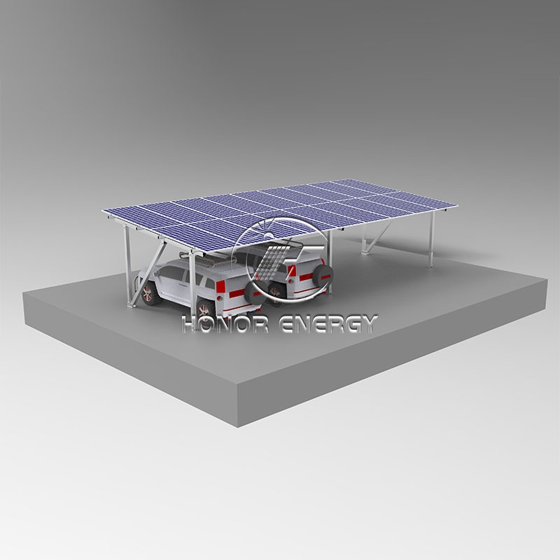 Muntele de carport solar de tip IV din aluminiu