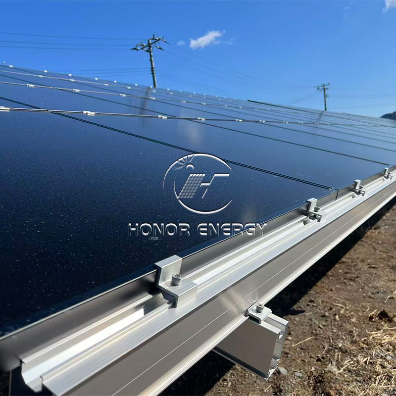Șuruburi cu șuruburi solare din aluminiu solar