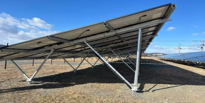 Montare la sol din aluminiu solar cu șuruburi
