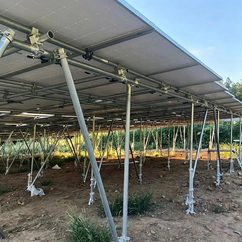 Montaj solar la sol