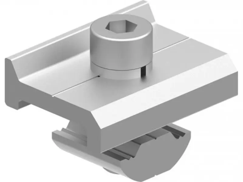 Clemă șină solară