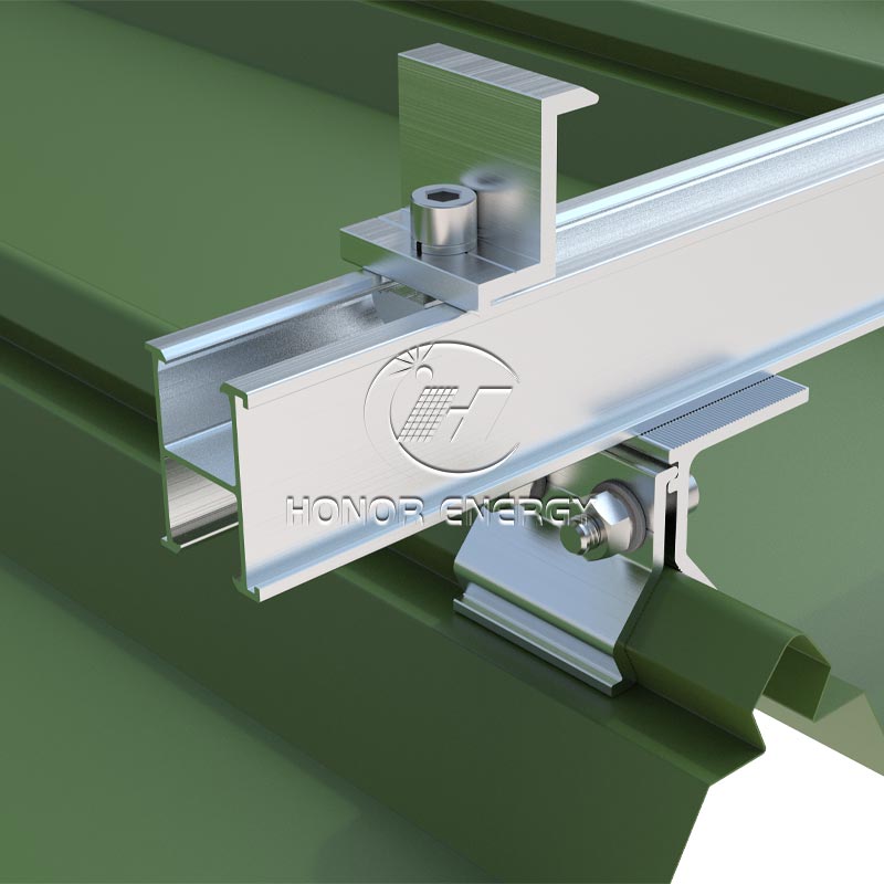 Acoperiș cu metal solar Kliplok Mount