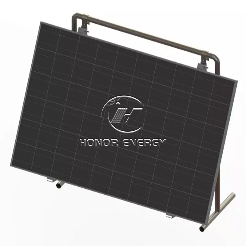 Muntele solar din oțel solar