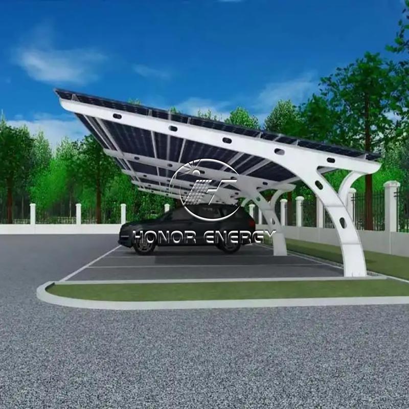 Oțel Y Tip Solar Carport Mount